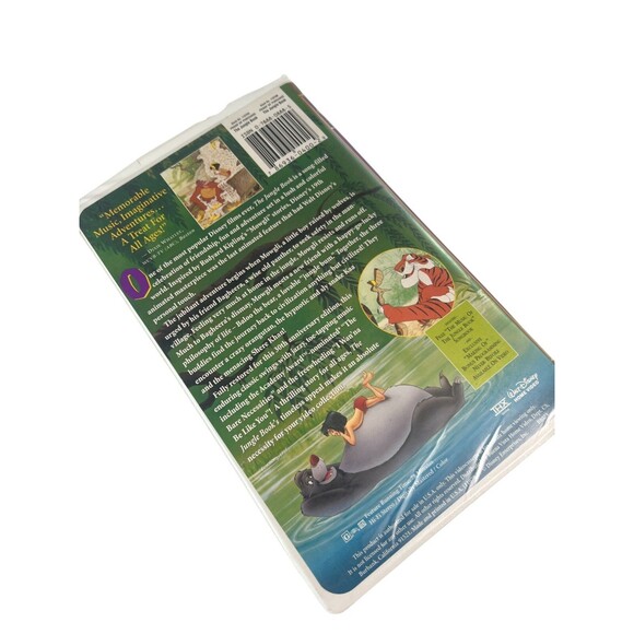 The Jungle Book (VHS, 1997, Disney 30th Anniversary Edition) TESTED & Clean - Picture 7 of 10